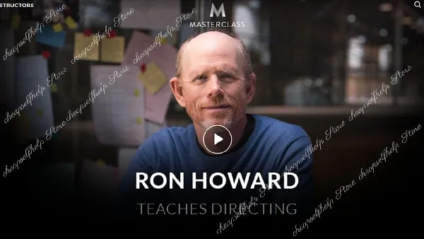 Ron Howard - Masterclass on Directing